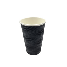 Factory sell Disposable Corrugated Ripple Wall Paper Cup